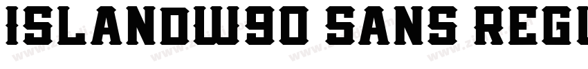 IslandW90 Sans Regul字体转换 IslandW90 Sans Regul字体转换